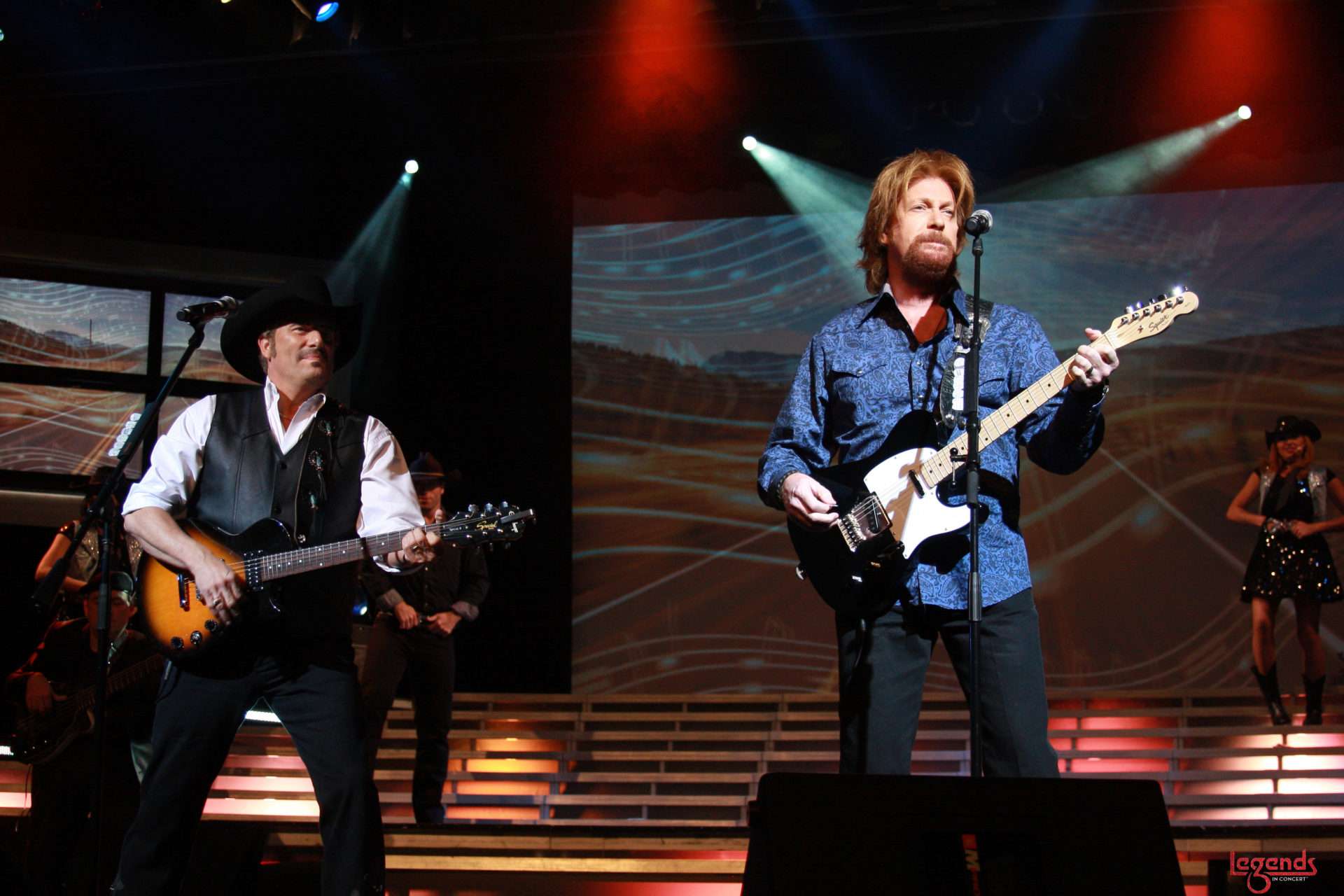 legends in concert brooks & dunn larry turner and doug brewin