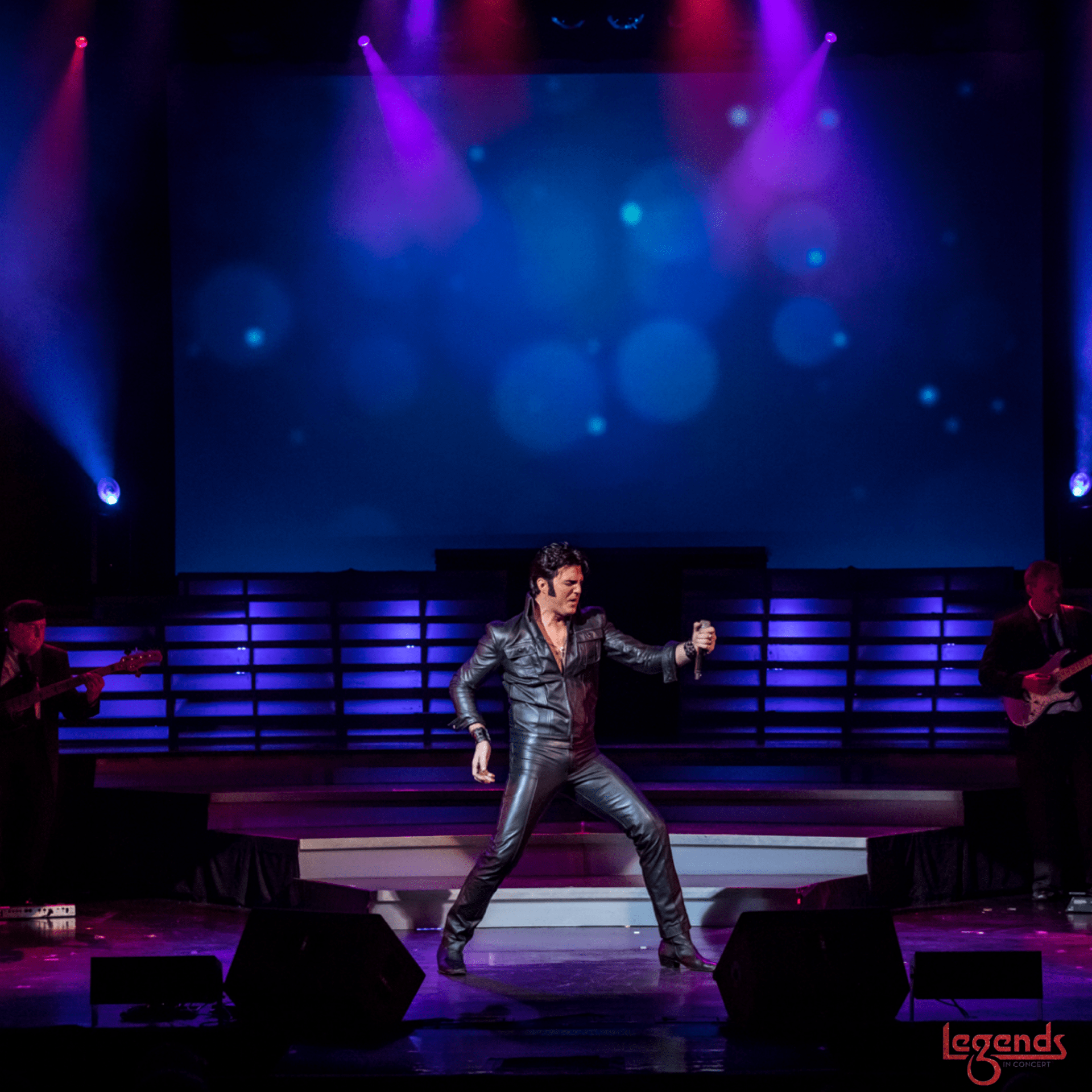 Ryan Pelton as Elvis Presley Legends in Concert Branson