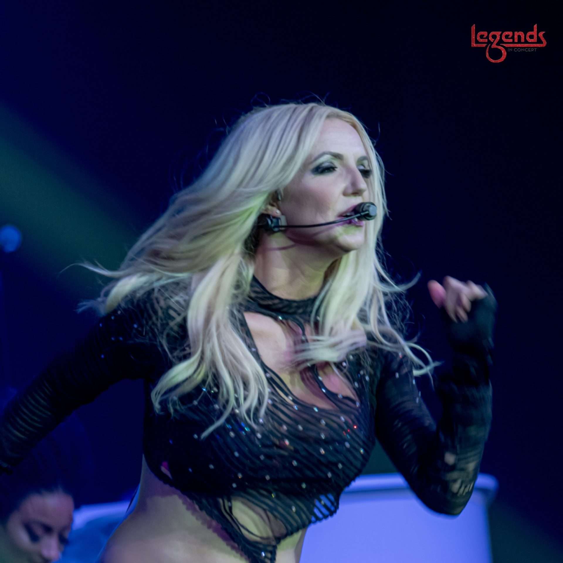Katie Murdock as Britney Spears Legends in Concert OWA Foley Alabama