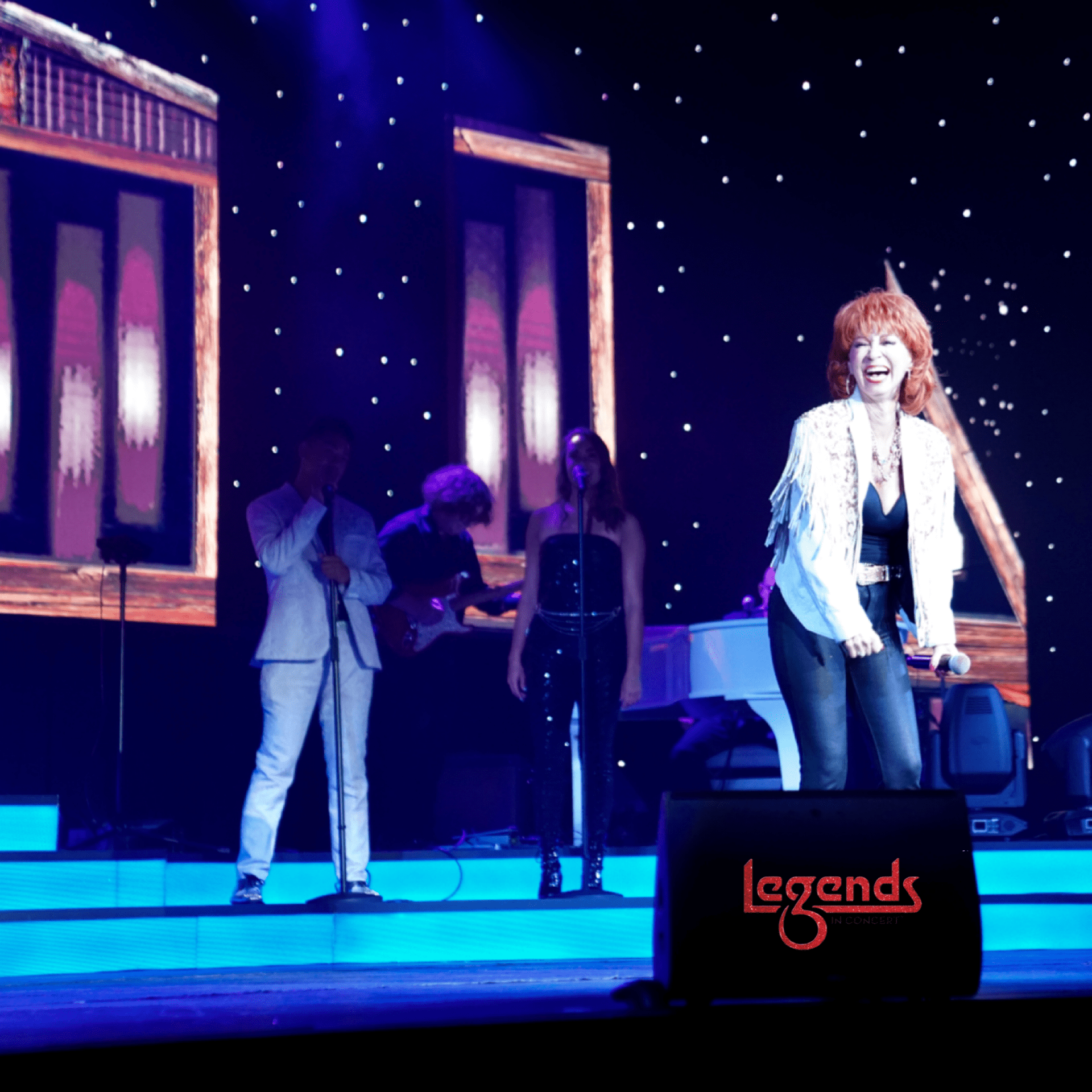 Corrie Sachs as Reba Legends in Concert OWA