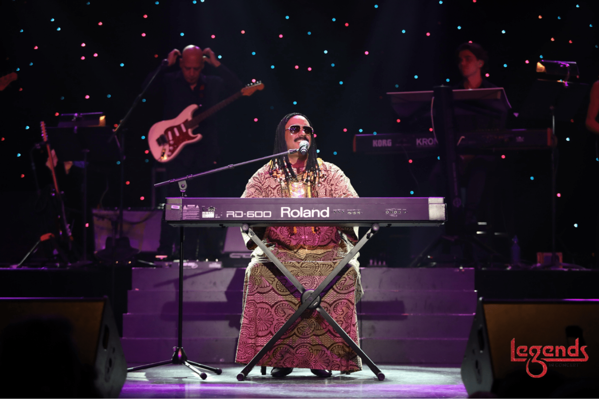 Legends in Concert Tino Ibach as Stevie Wonder