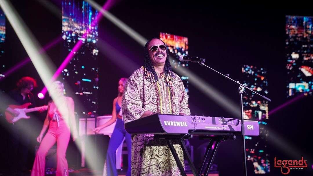 Legends in Concert Tino Ibach as Stevie Wonder Legends in Concert Tino Ibach as Stevie Wonder