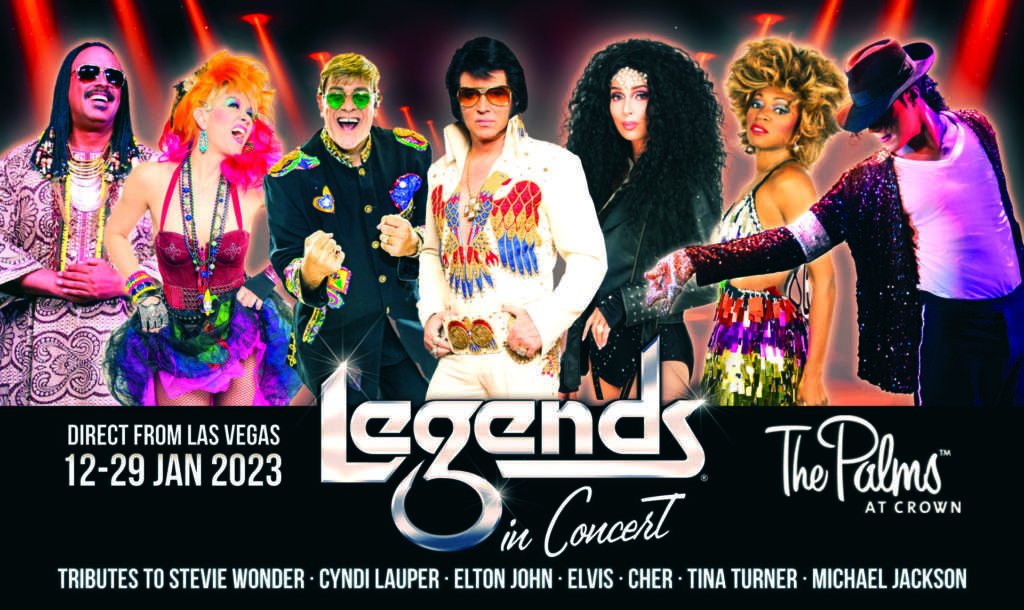 MELBOURNE WILL AGAIN EXPERIENCE THE THRILL OF LEGENDS IN CONCERT