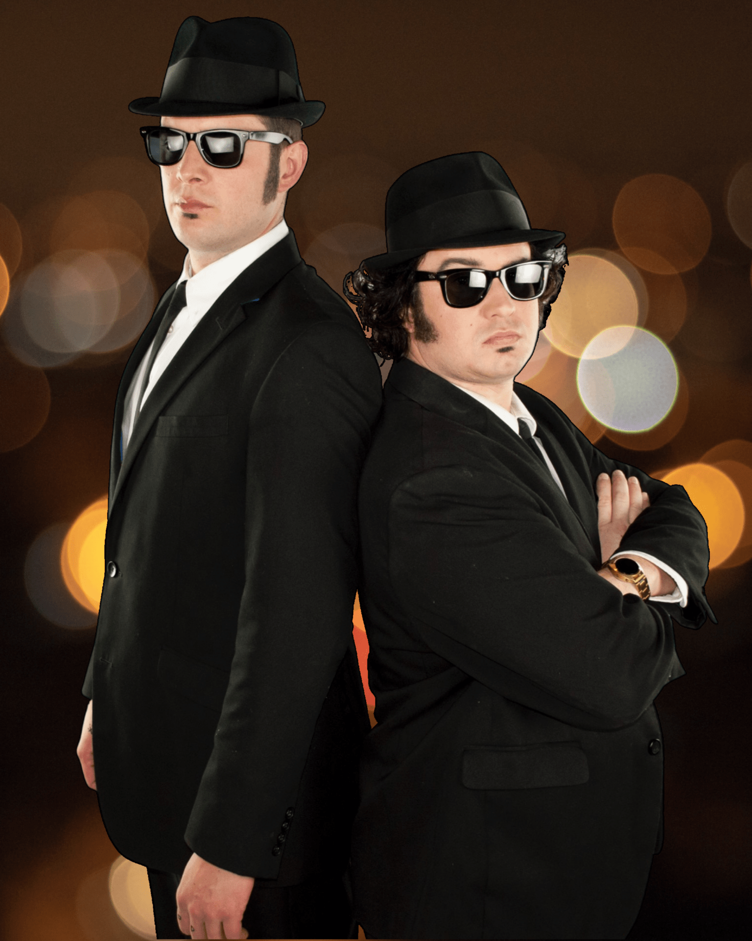 The Blues Brothers Clint Nievar and Justin Sassanella