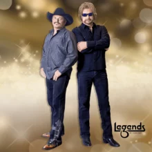 LARRY TURNER AND DOUG BREWIN AS BROOKS & DUNN