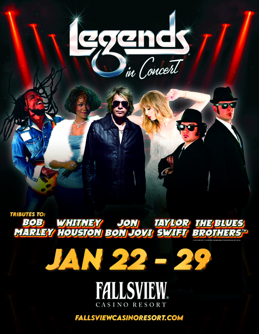 LEGENDS IN CONCERT FALLSVIEW CASINO
